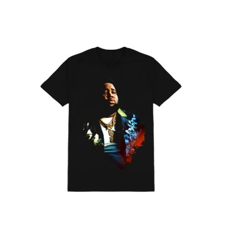 Rod Wave Face Tour Black T-Shirt