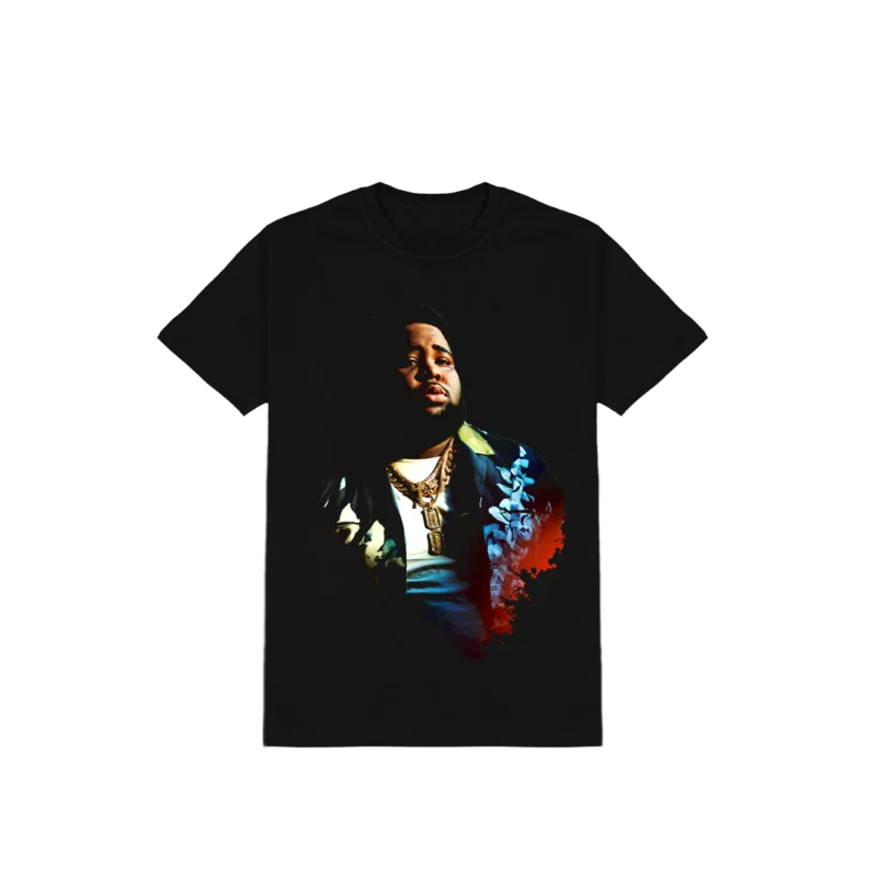 Rod Wave Face Tour Black T-Shirt
