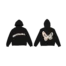 Nostalgia Puff Hoodie Black Front Back