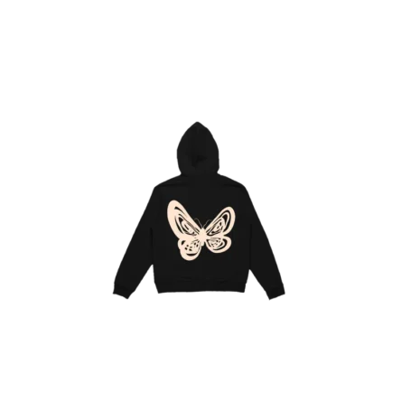 Nostalgia Puff Hoodie Black back Nostalgia Puff Hoodie Black back