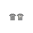 Nostalgia Puff Print Tee Grey Front Back