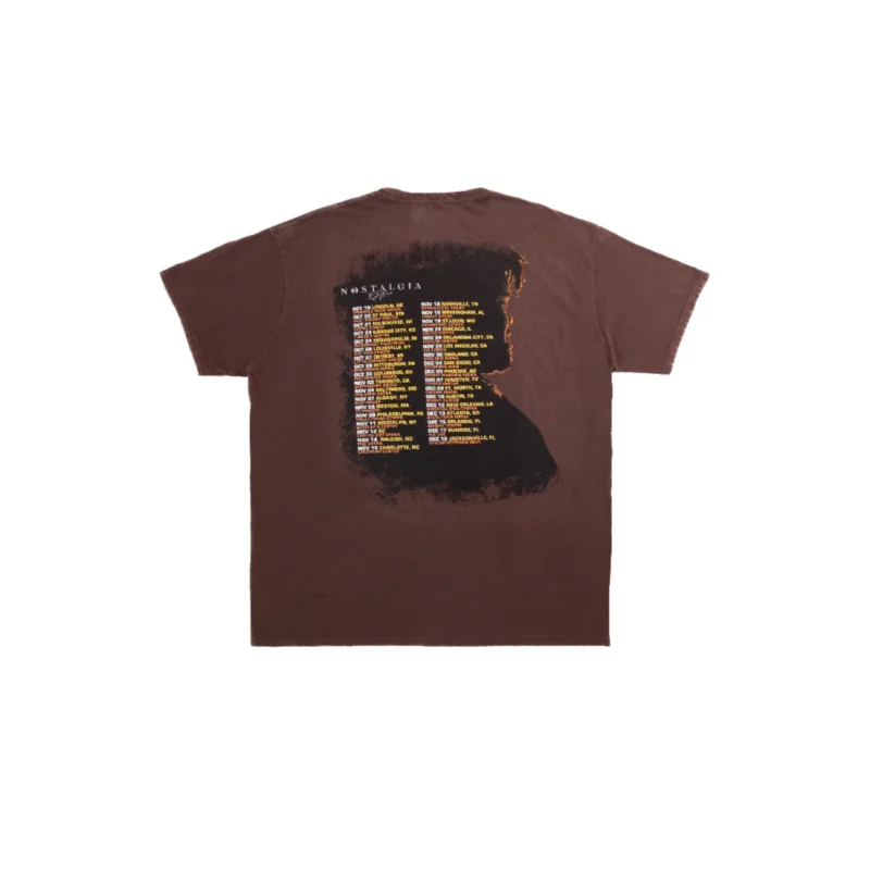 Oversized Brown Tee Back