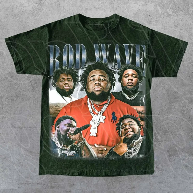 Rod Wave Graphic Tee Green