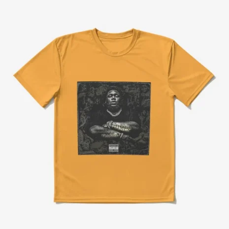 Rod Wave Soulfly T-Shirt Gold Rod Wave Soulfly T-Shirt Gold