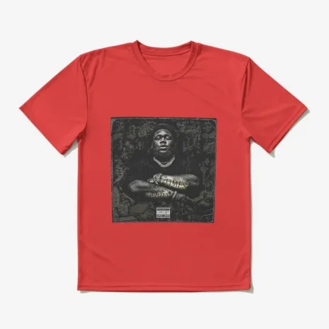 Rod Wave Soulfly T-Shirt Red Rod Wave Soulfly T-Shirt Red