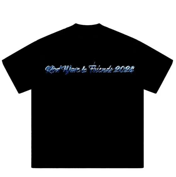 RodWave and Friends 2024 Tee Black